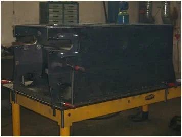 Base during assembly