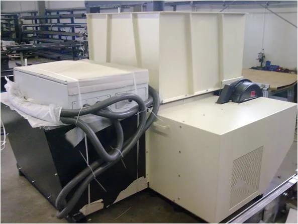 Special machine before delivery